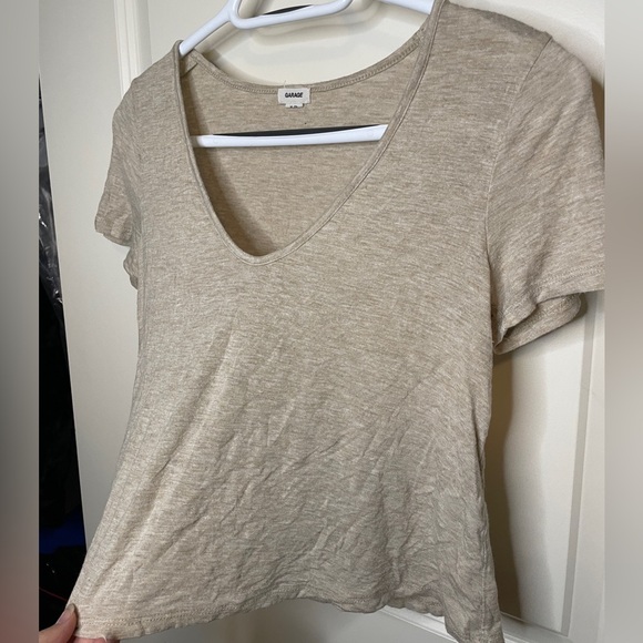 Tan Garage Crop top - Picture 2 of 2